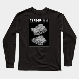 TYPE-94 JAPANESE TANK Long Sleeve T-Shirt